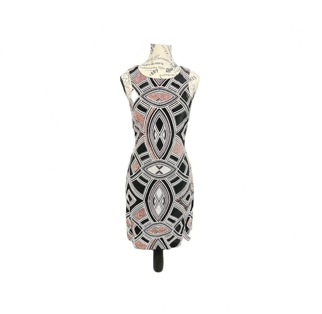 Speechless Evening Formal Knee Length Glitter Dress Size 13 Special Occassion